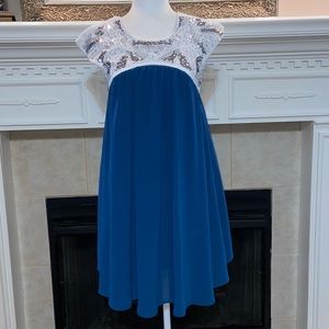 Altar’d State Beaded/Sequined Boho Style Baby Doll Dress